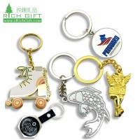 No Minimum Custom Made Logo Epoxy Car Enamel Key Ring Souvenir Bottle Opener Fish Skate Sublimation Blank 3d Metal Keychain